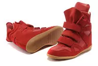 2013 chaussure isabel marant femmes chaud frais rouge rouge